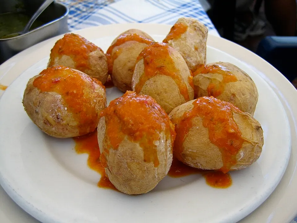 Canarian wrinkly potatoes