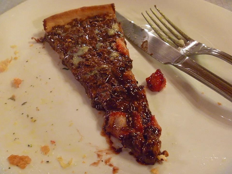 Chocolate pizza