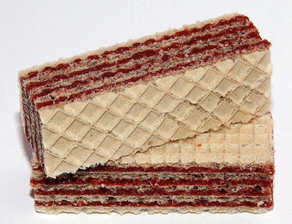 Neapolitan wafer