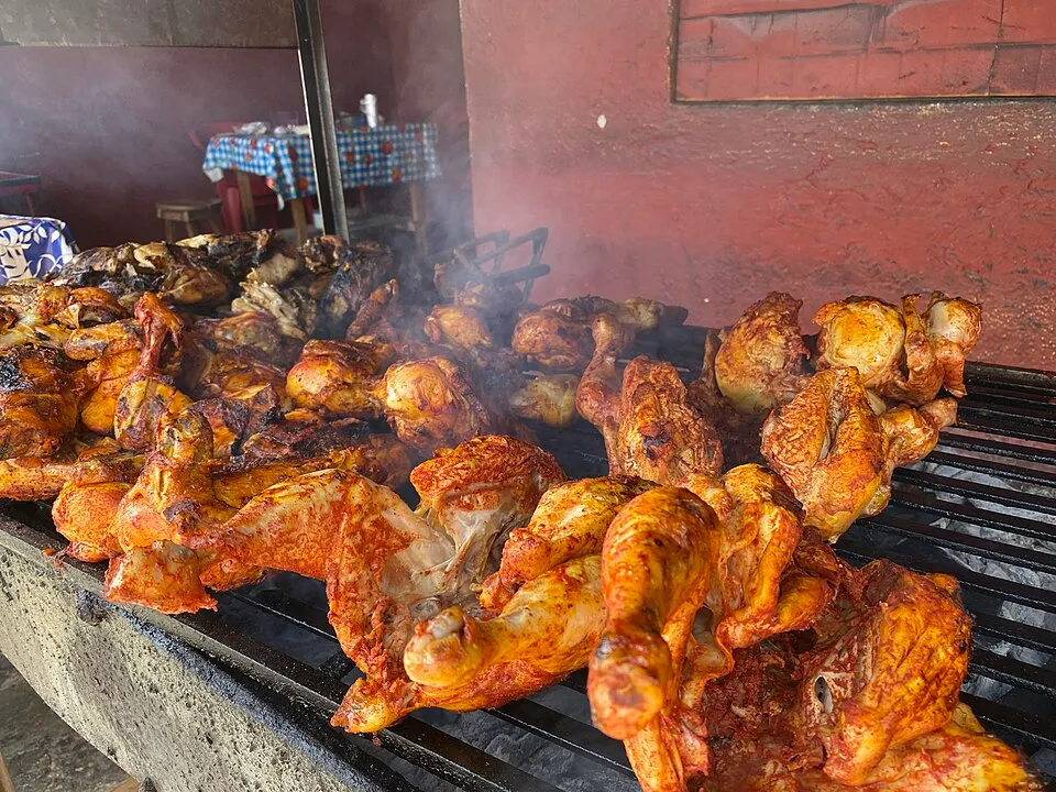 Pollo al carbon