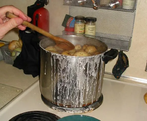 salt potatoes
